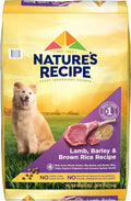 Natures Recipe Lamb Barley & Brown Rice Dry Dog Food - Balanced