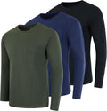 Men's Performance Crew Neck T-Shirt in Cotton with Practical Pocket