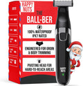 Electric Body Hair Trimmer for Men - Safe Manscaping, Waterproof
