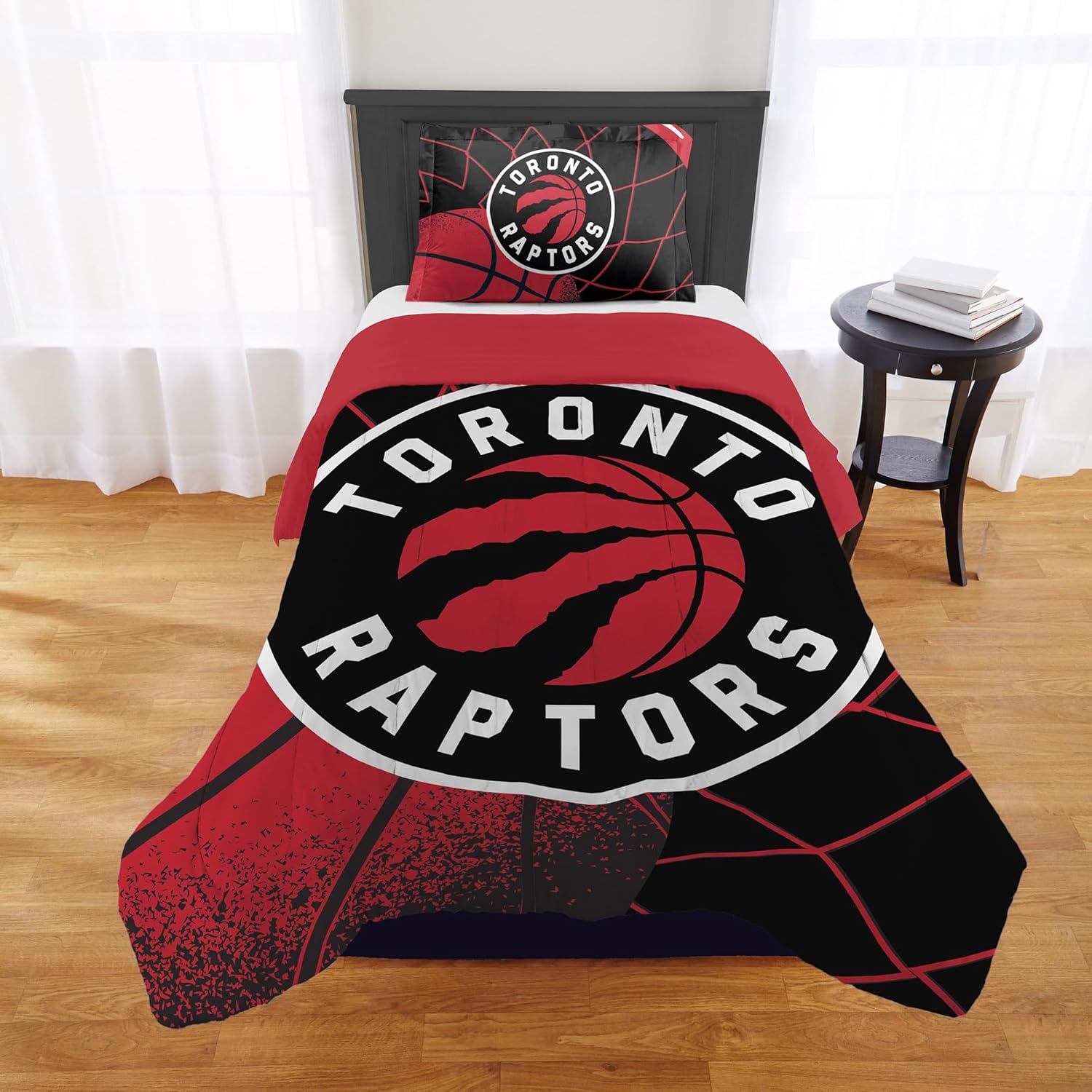 Toronto Raptors Officially Licensed NBA Comforter Set for Fans