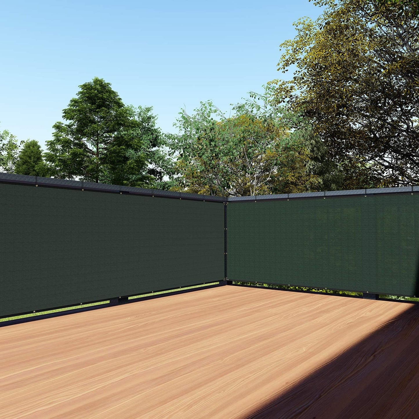 TANG 3ft x 27ft Balcony Privacy Screen Fence for Outdoor Use