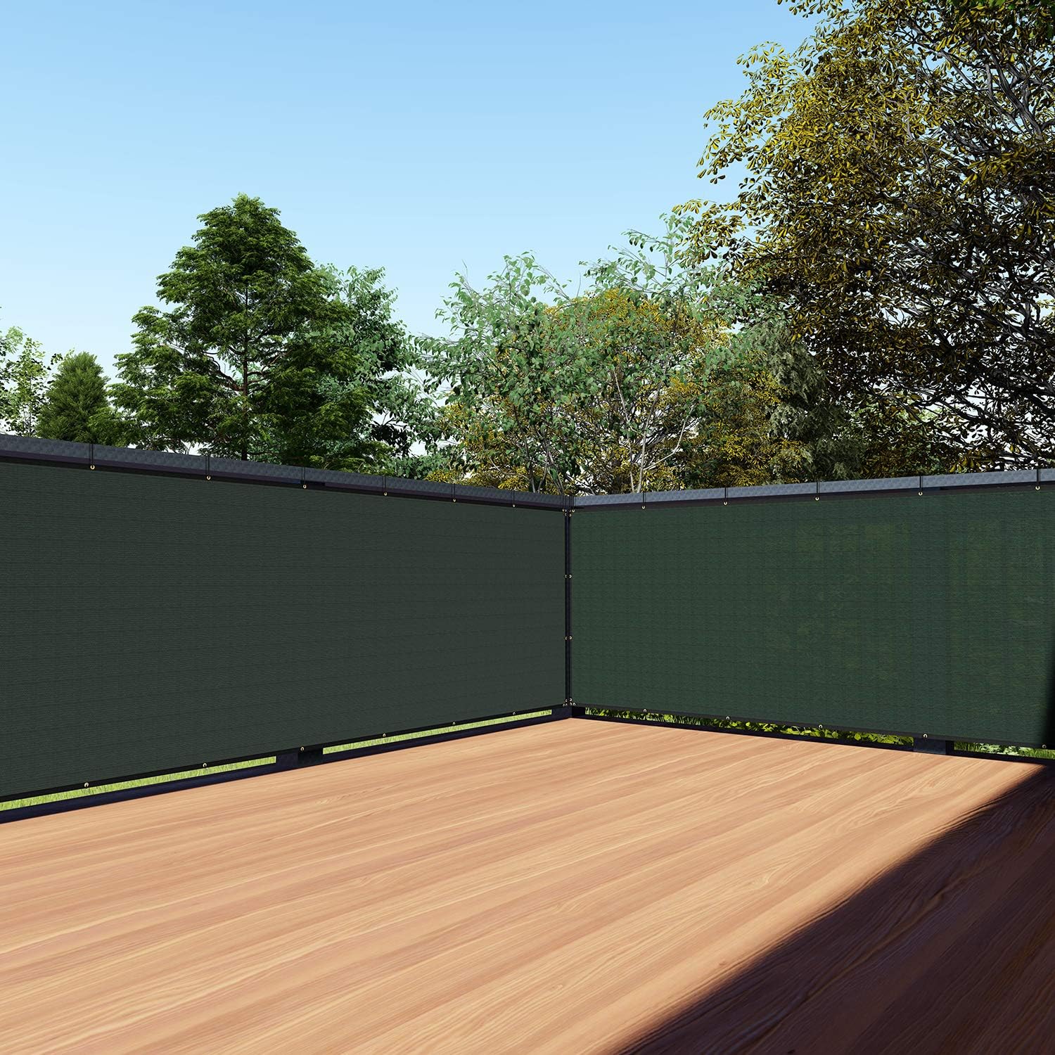 TANG 3ft x 27ft Balcony Privacy Screen Fence for Outdoor Use
