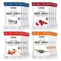 Think Jerky Beef and Turkey Variety Pack - Healthy High Protein Snack