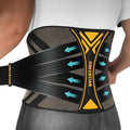 Copper Back Braces for Lower Back Pain with Support System - Ergonomic
