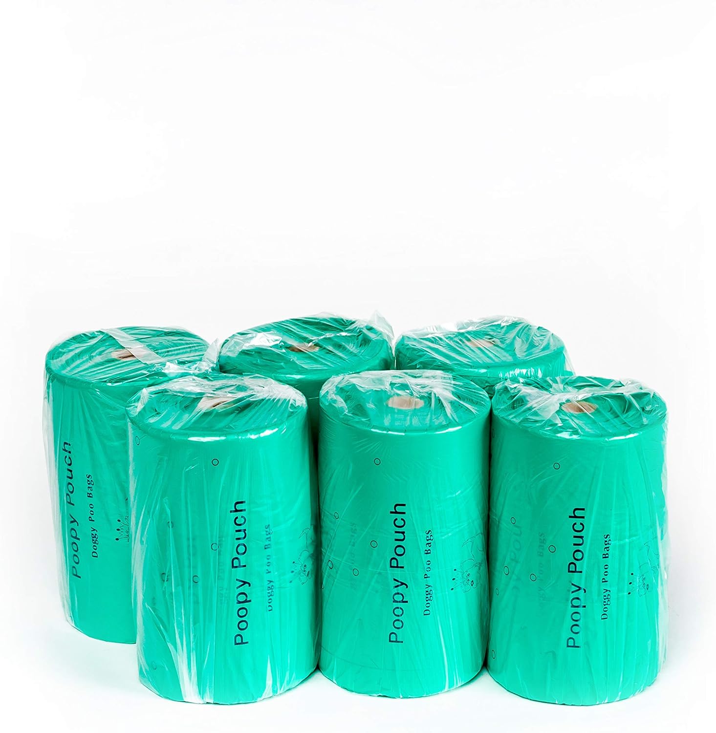 Lemon-Scented Dog Poop Bags with Handles - 2400 Count