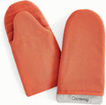 Caraway Organic Cotton Oven Mitts - Safe Handling Set - Set of 2