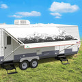 Leaveshade RV Awning Fabric Replacement 13ft3ft' - Mountains Graphic