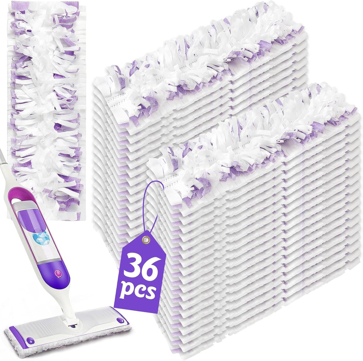 Power Cleaning 36-Pack Swiffer Compatible Pads