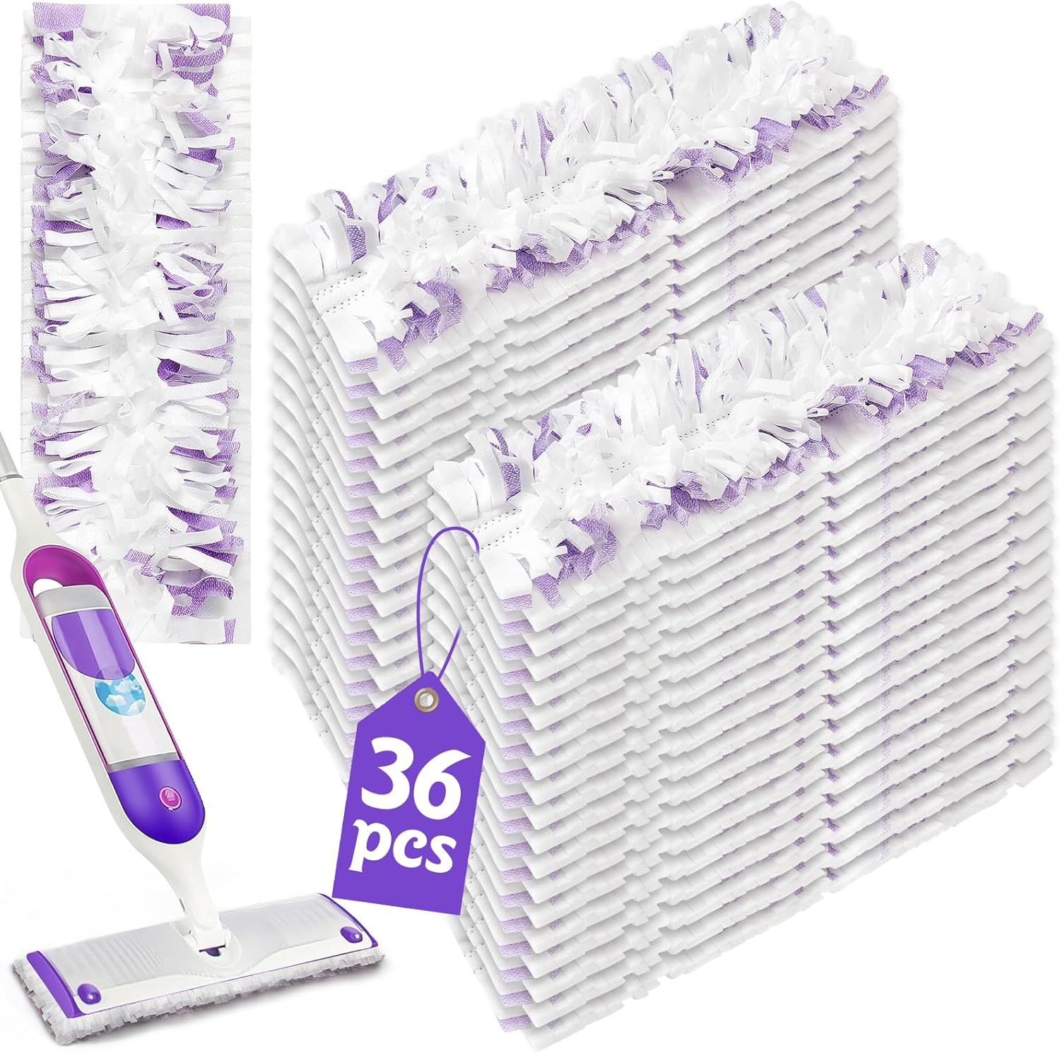 Power Cleaning 36-Pack Swiffer Compatible Pads