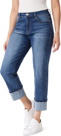 Angels Forever Young Womens Signature Straight Crop Jeans (Style VLKB)