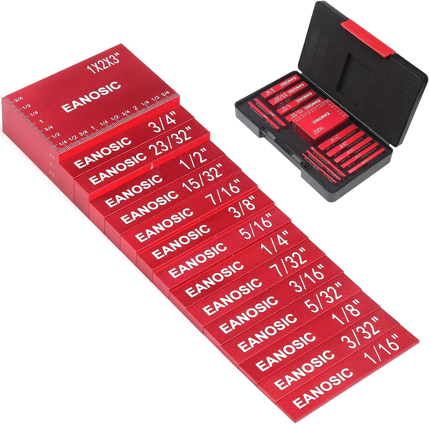 Precision Aluminum Setup Blocks Height Gauge Set for Woodworking