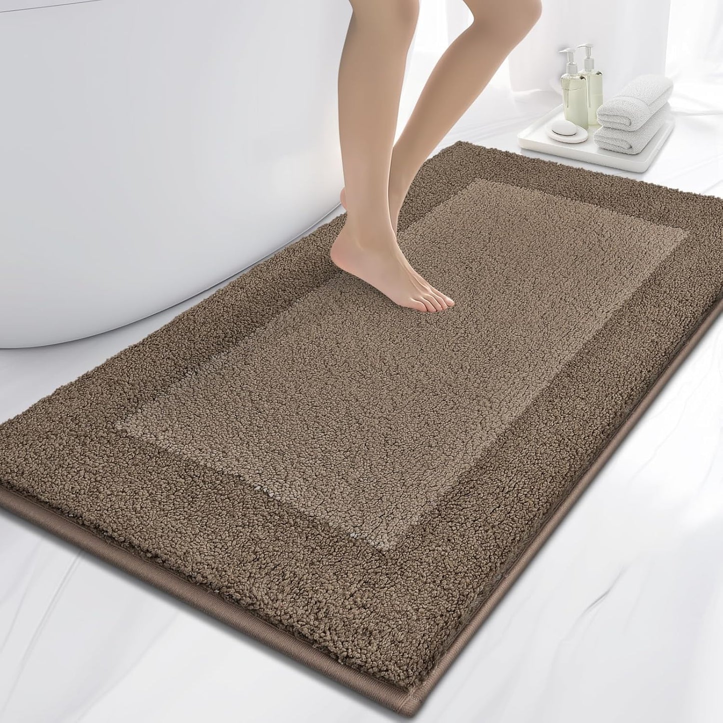 Non-Slip Extra Soft Bath Rugs 30in x 60in for Cozy Bathrooms