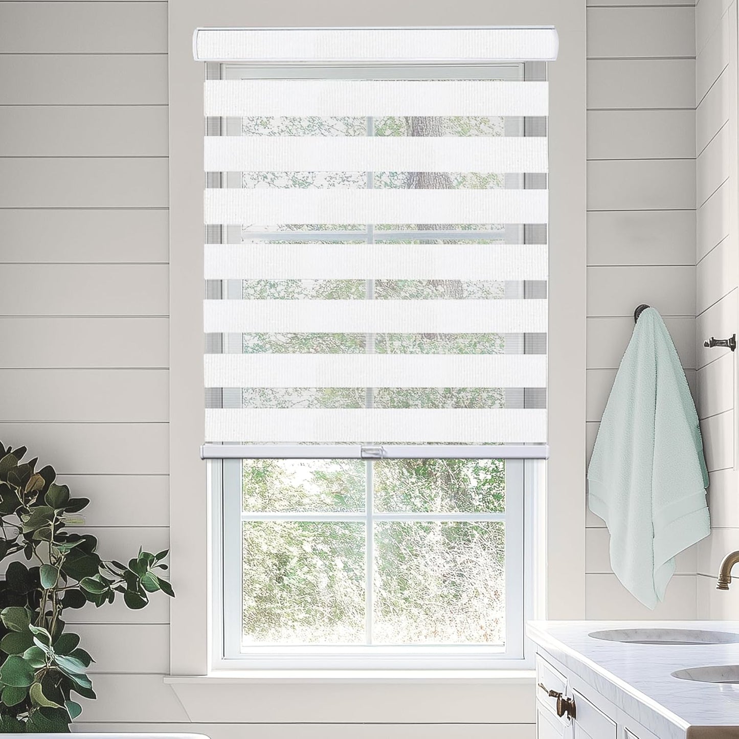Chicology Zebra Blinds - Stylish Roller Window Shades for Home