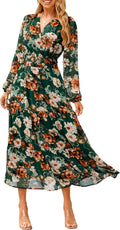 Simplee Women's Floral Bohemian Maxi Dress for Elegant Weddings