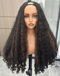 Afro Wig V Part Kinky Curly 24in - Wear-and-Go Glueless Wig