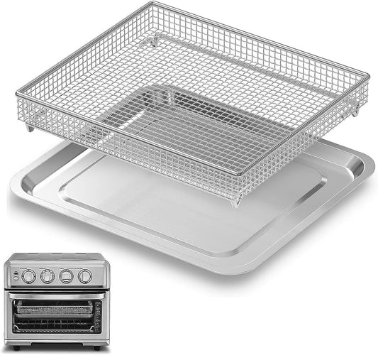 Teckarry Stainless Steel Baking Tray - Compatible & Versatile