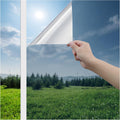 One Way Window Tint Silver Privacy Film 23.6in x 118in - Heat Control