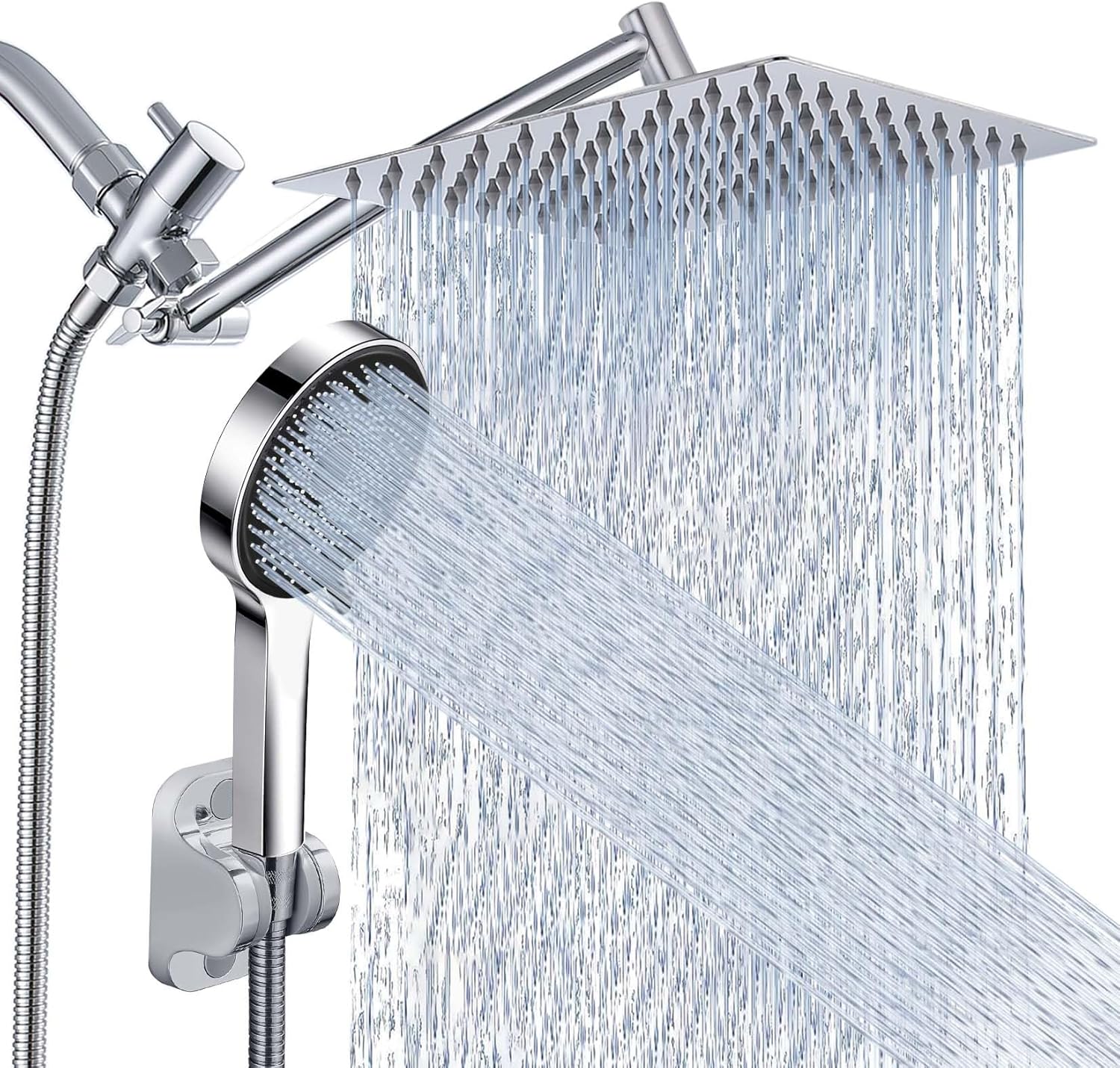 10 Inch Rain Shower Head with Handheld Spray Combo for Luxury