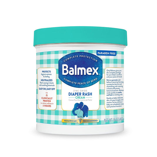 Balmex Baby Rash Cream, Redness Relief in 1 Use