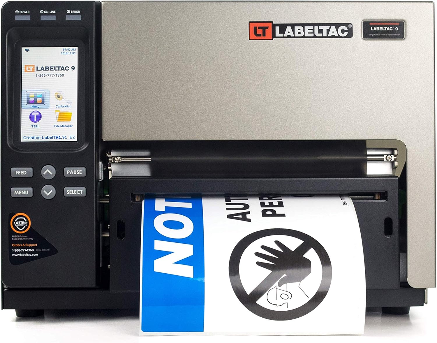 Efficient Wide-Format LabelTac Printer