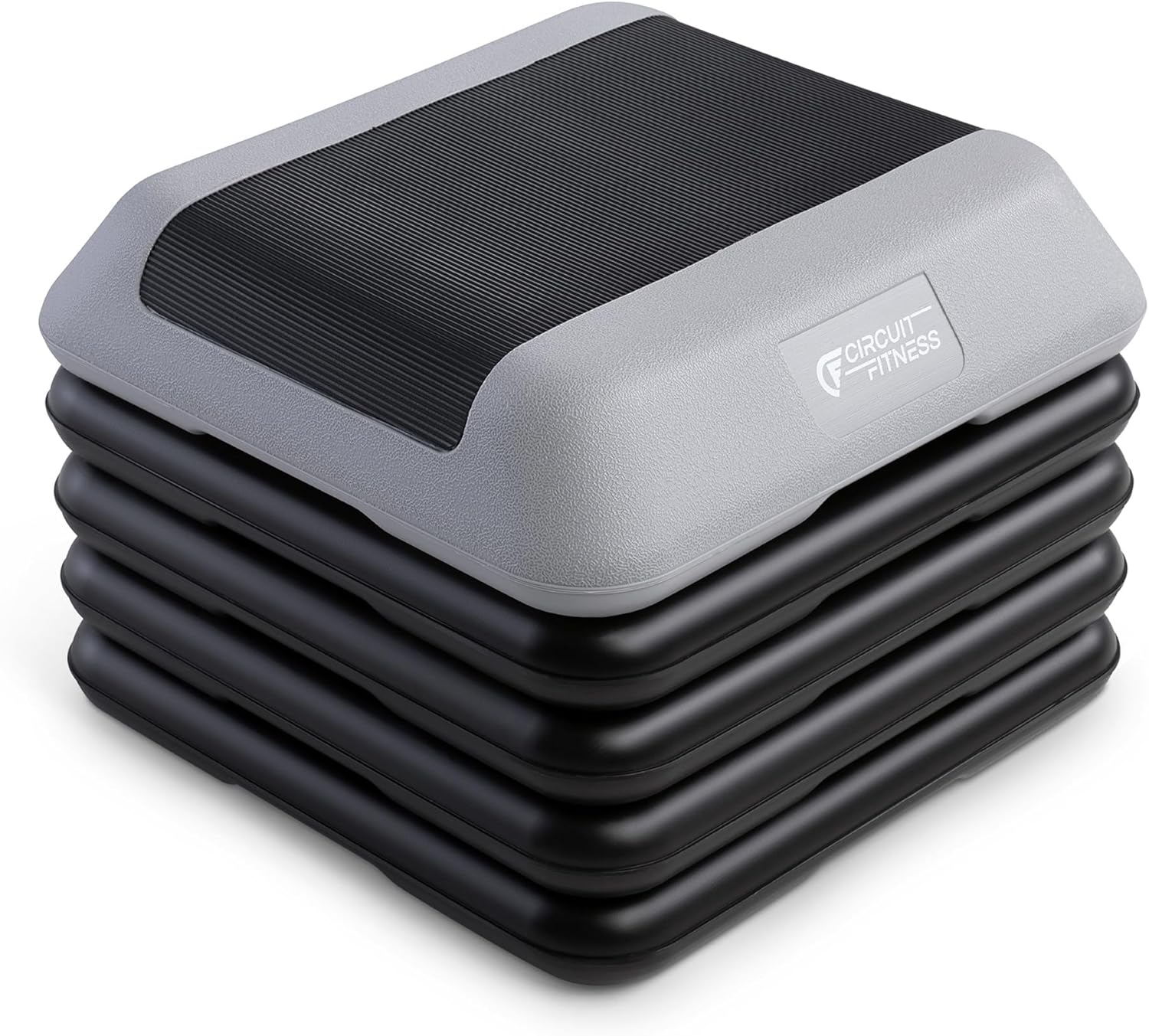 Adjustable Height Aerobic Step Platform for Home Fitness Training
