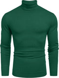 Men's Slim Fit Turtleneck Sweater - Lightweight, Clean Fit