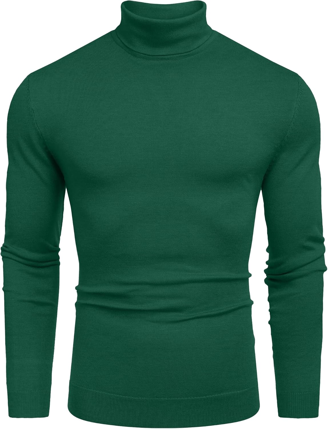 Men's Slim Fit Turtleneck Sweater for Casual and Formal Wear