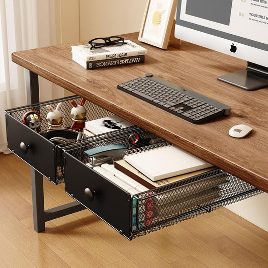 Voldra Under Desk Drawer 2 Pack: Space-Saving Storage Solution
