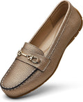 Women's Comfortable Lightweight Leather Loafers Slip-Ons (Style 9KPH)