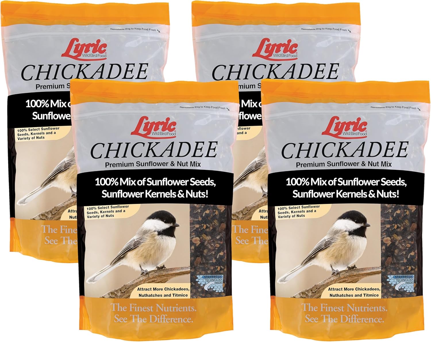 Lyric Chickadee Wild Bird Seed Mix for Chickadees & Nuthatches