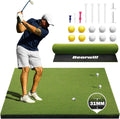Golf Mat 31mm 5x4ft/5x5ft Golf Hitting Mat - Durable Practice Surface