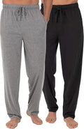 Men's Extended Sizes Cotton Jersey Sleep & Lounge Pants - Pack Options