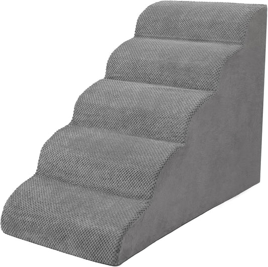 Dog Stairs for Small Dogs, High Density Foam Steps for Pets