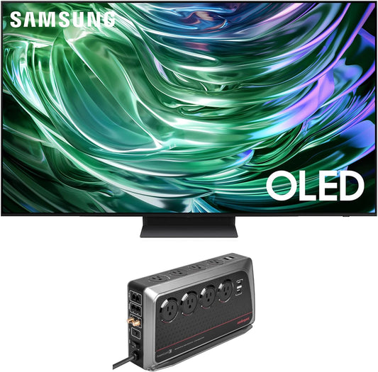 SAMSUNG 65 4K OLED Smart TV with Dolby Atmos & Surge Protector