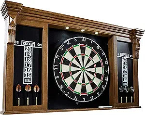 Barrington Billiards 18 in Blade Staple-Free Dartboard Set