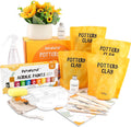 Air Dry Clay Pottery Kit - All-Inclusive Home DIY Starter Kit