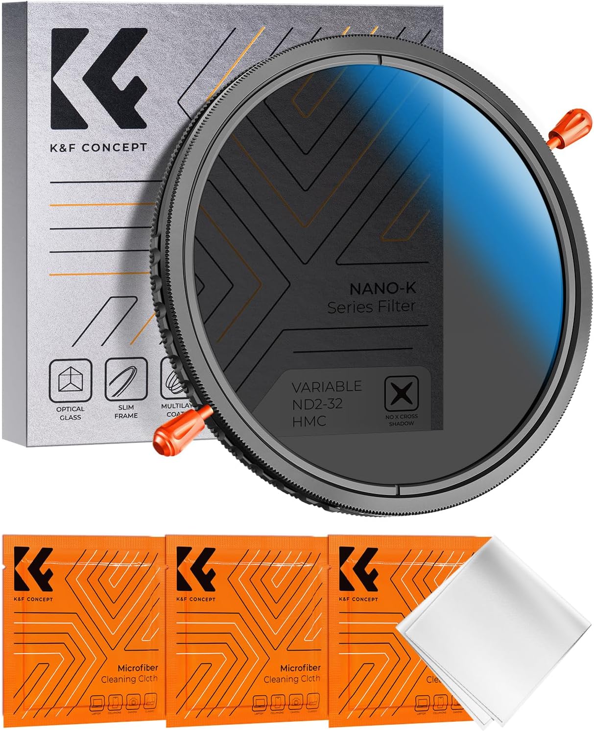 K&F CONCEPT 62mm Variable ND2-32 & CPL Lens Filter Review