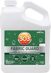 303 Fabric Guard Restores Water and Stain Repellency Effortlessly