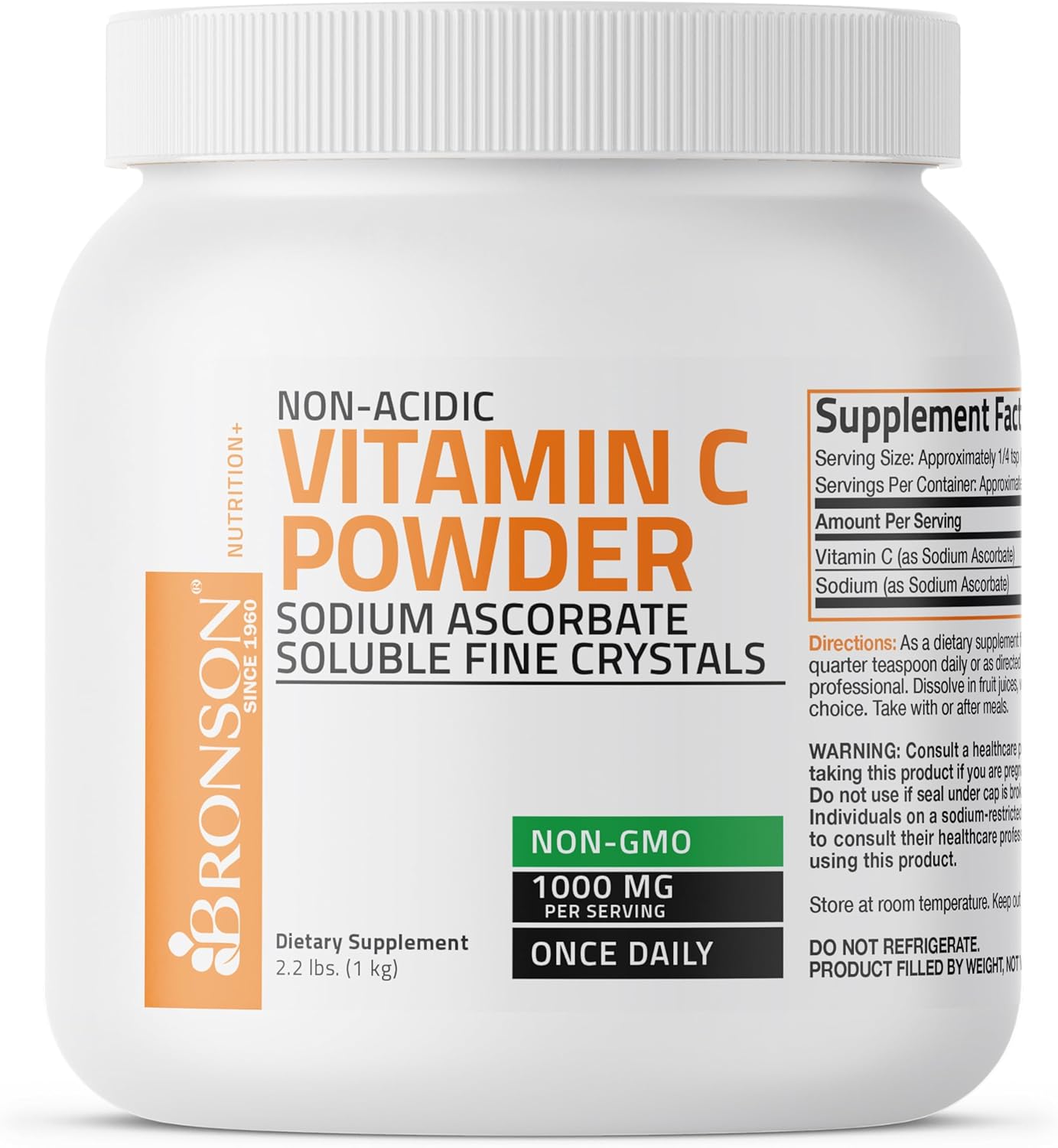 Non Acidic Vitamin C Powder for Immune Support and Antioxidant