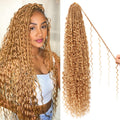 Goddess Boho Box Braids Crochet Hair 24 in (Pack of 8) - Lightweight