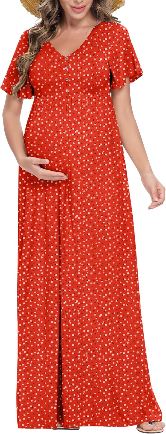 Peauty Fall Maternity Dresses for Women - Perfect for Photoshoots