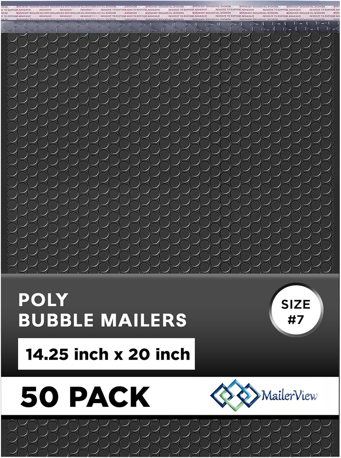 Black Extra Large Poly Bubble Mailers for Safe Shipping Needs