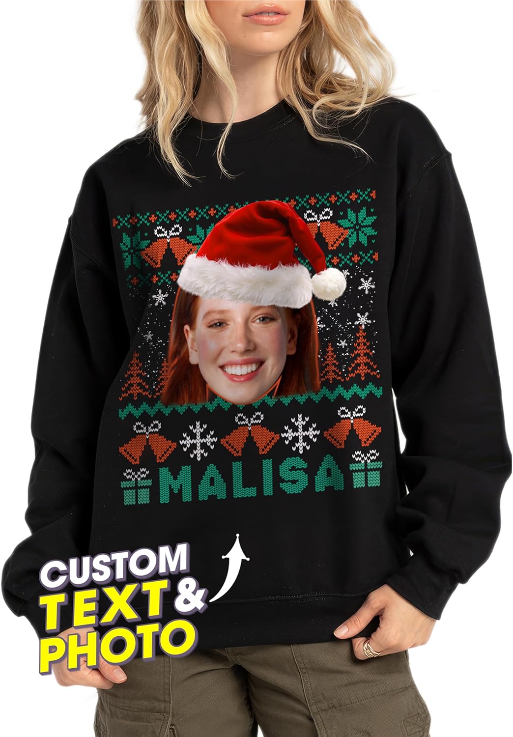 Personalized Family Christmas Sweatshirt