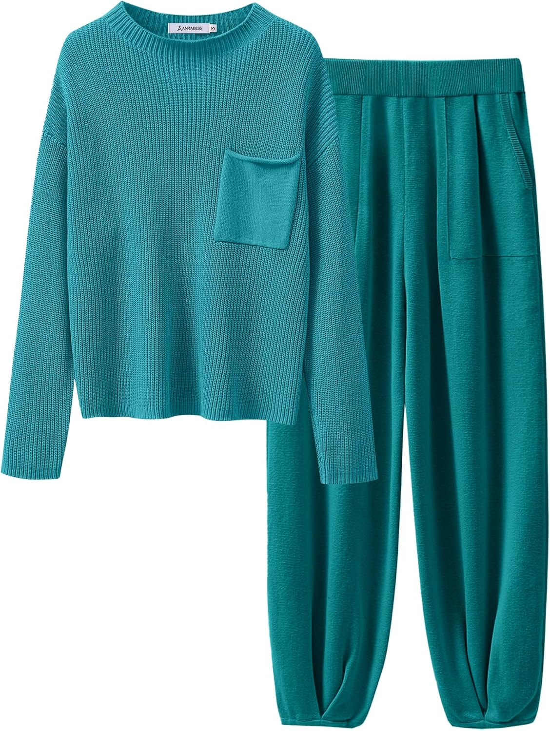 ANRABESS Women's Two Piece Outfits for Cozy Fall Style