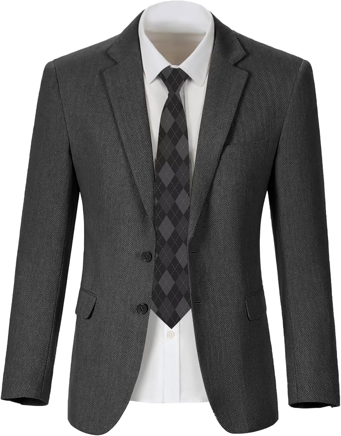 Stylish Kids Blazers for Boys Suit Blazer Herringbone Retro Tuxedo