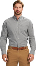 Izod Mens Performance Comfort Long Sleeve Shirt - True Fit and Quality