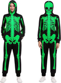 Spooktacular Creations Skeleton Jumpsuit Pajama - Bold Halloween Look