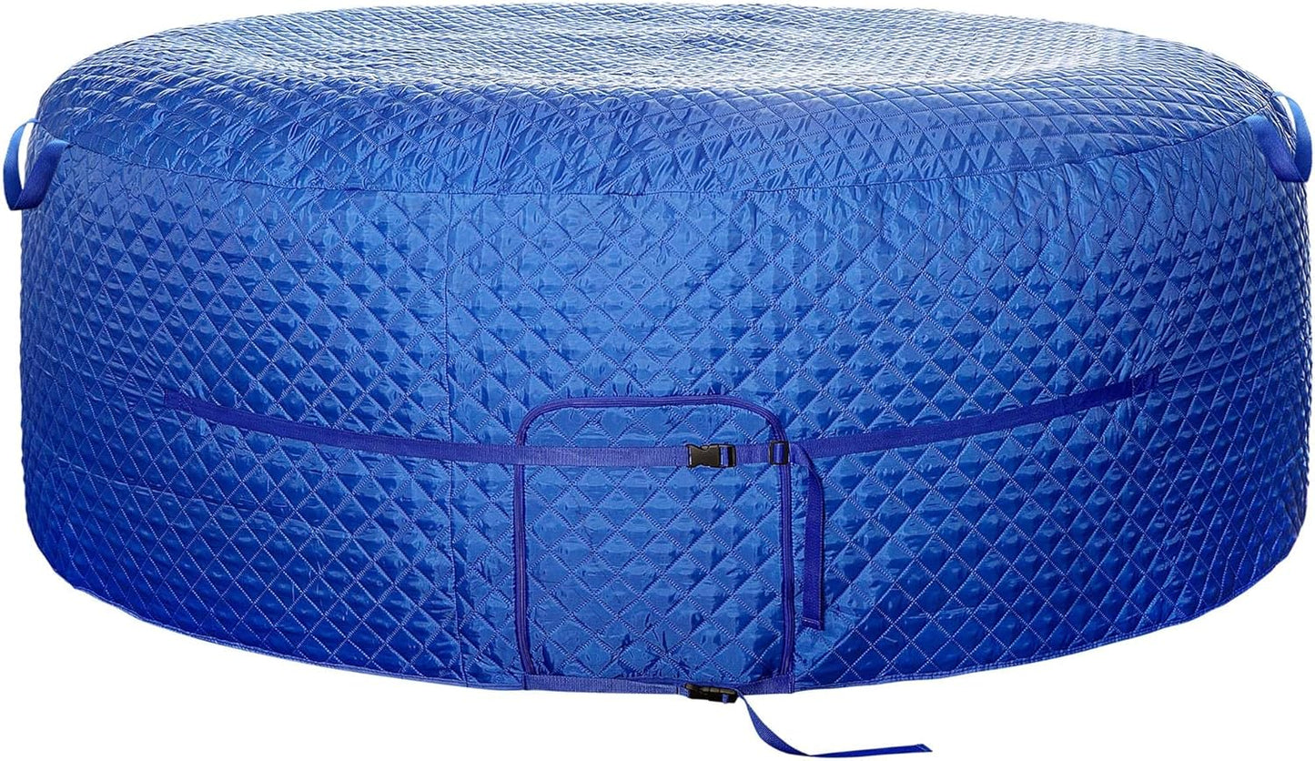 Insulated Inflatable Hot Tub Thermal Cover for Energy Efficiency