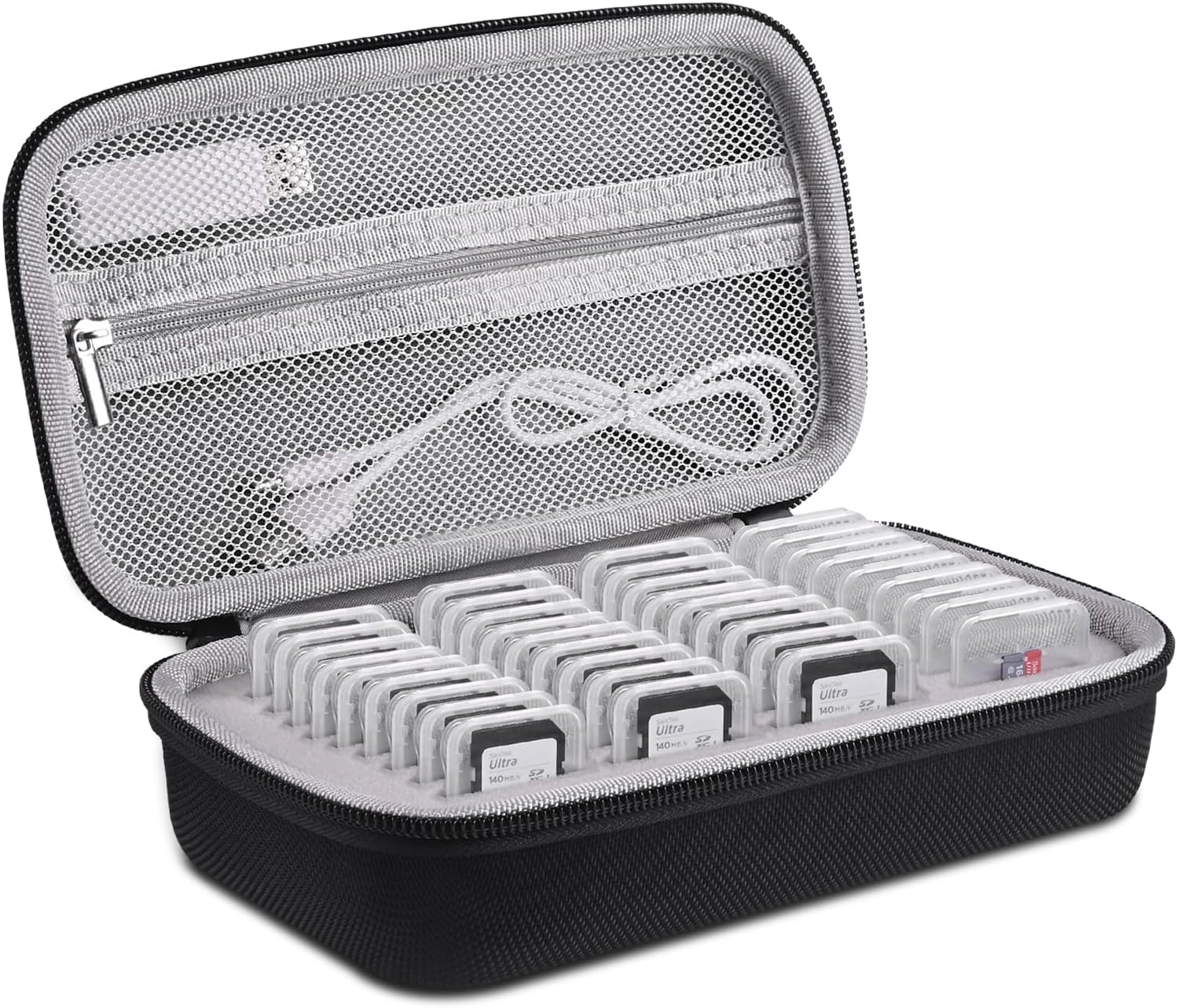 Stukcaze 36 Slot Memory Card Holder - Protects Your Cards