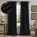 Pitalk Blackout Curtains 96 in Length - 100% Light Blocking Panels